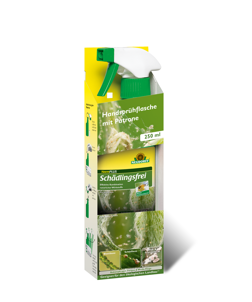 Neudoff Neem Plus Schädlingsfrei Insektizid gegen Pflanzen-Schädlinge 250 ml
