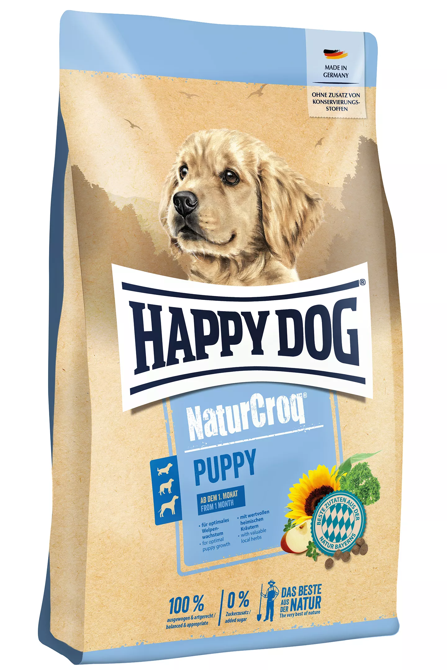 Happy Dog NaturCroq Puppy 1 kg ab dem 1. Monat