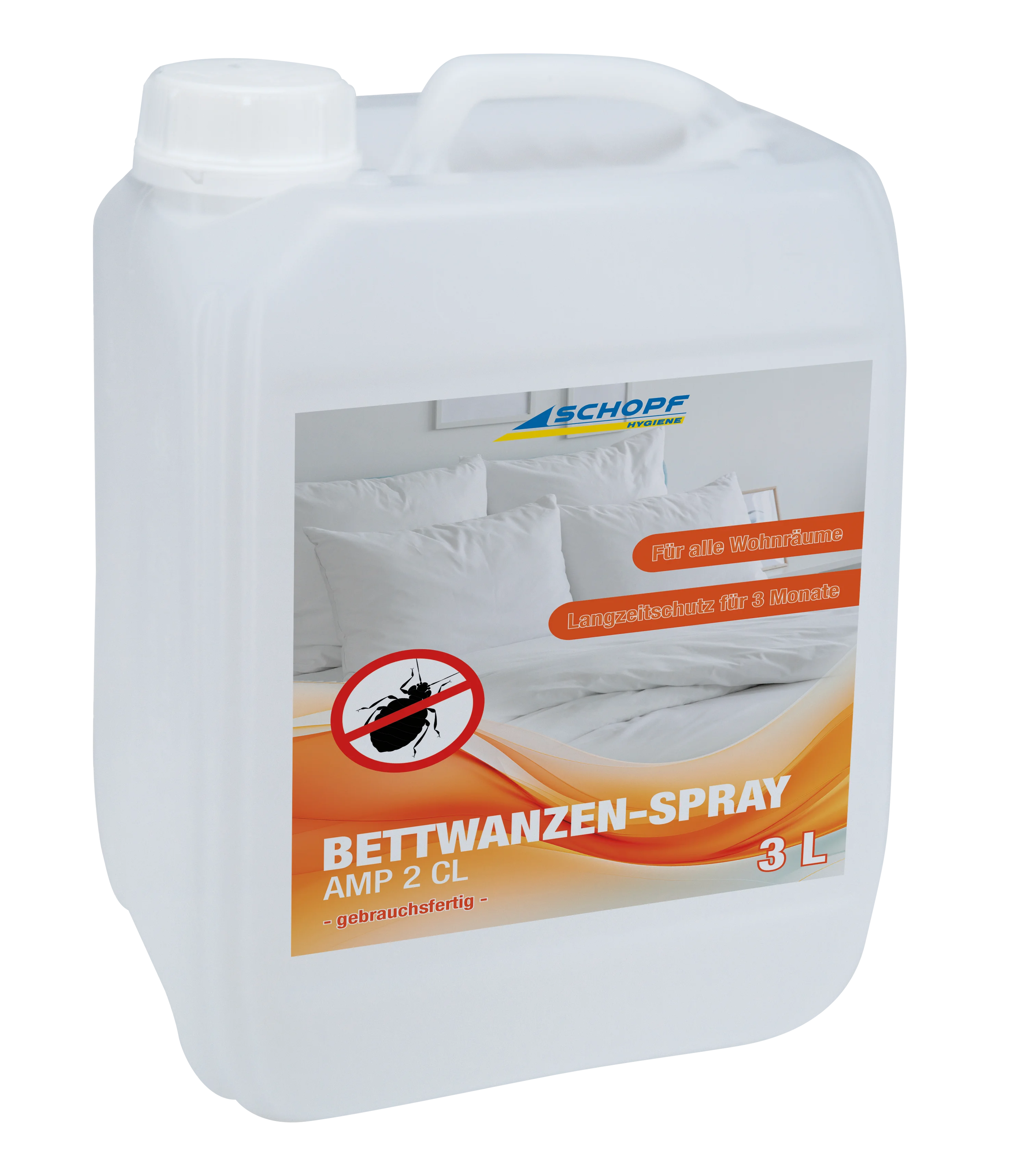 Schopf Bettwanzen-Spray  Sprühlösung gegen Bettwanzen 3 L 