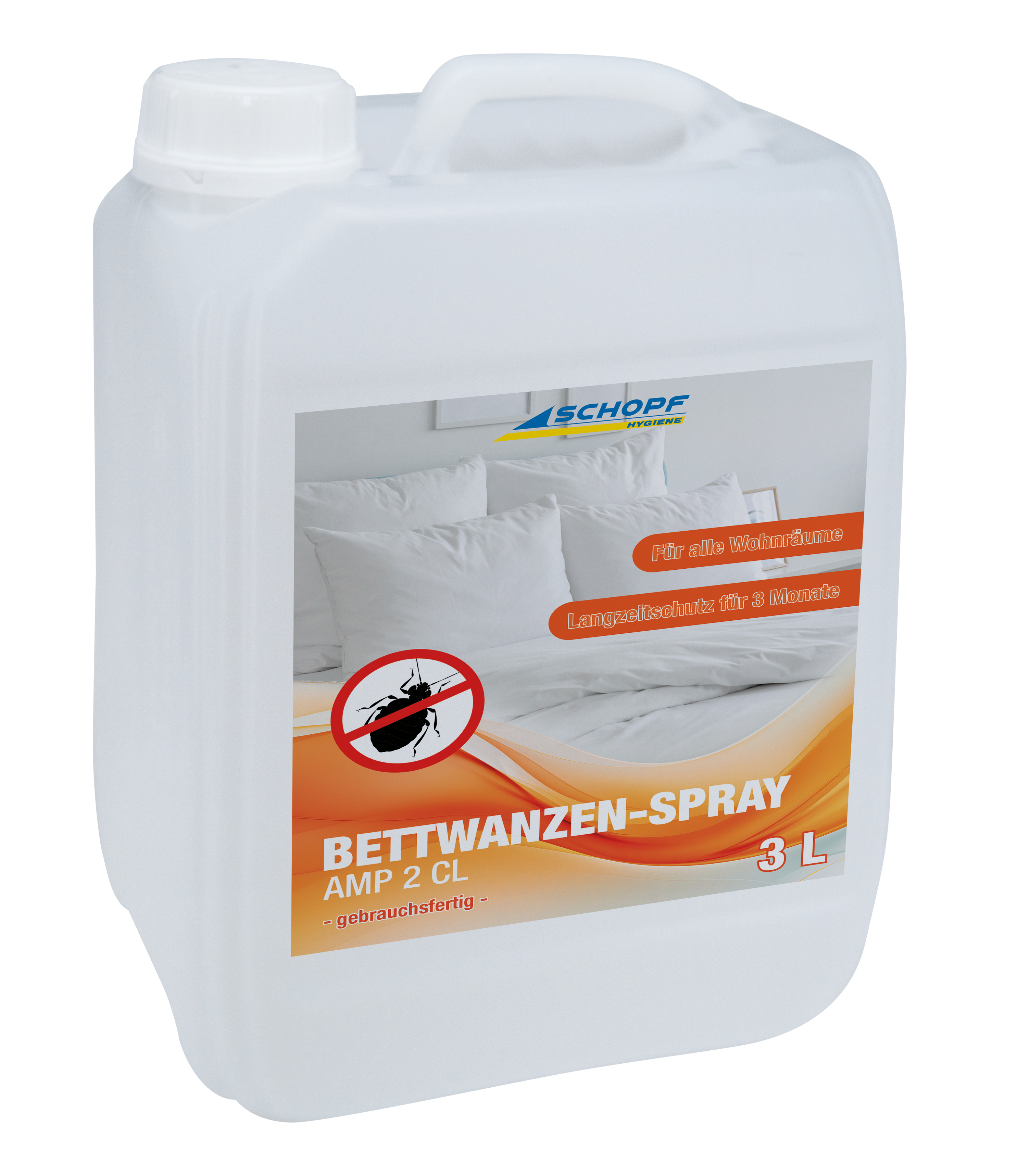 Schopf Bettwanzen-Spray Sprühlösung gegen Bettwanzen 3 L 