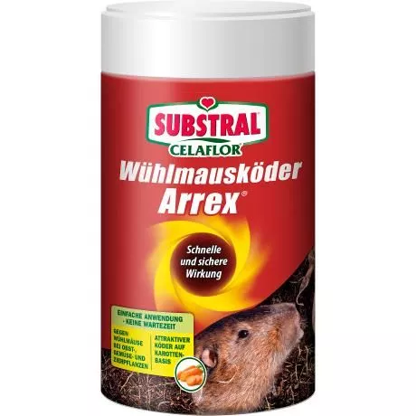 SUBSTRAL® Celaflor® Wühlmausköder Arrex 250 g