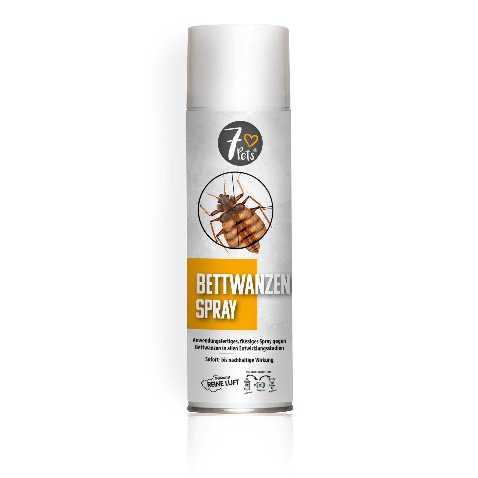 7 ♥ Pets Bettwanzen Spray - Sprühlösung gegen Bettwanzen