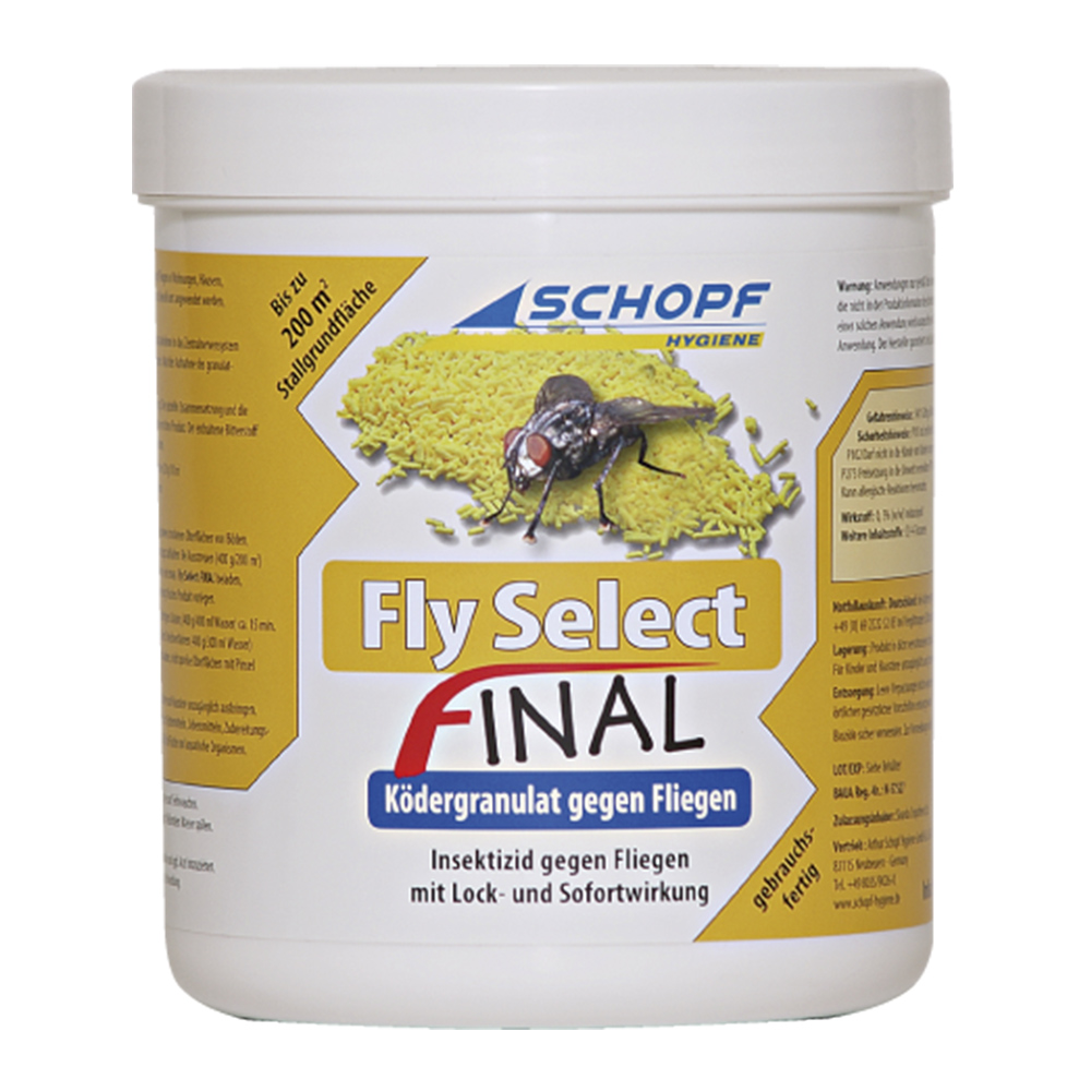 Fly Select final Insektizid gegen Fliegen mit Lock- und Sofortwirkung 400 g