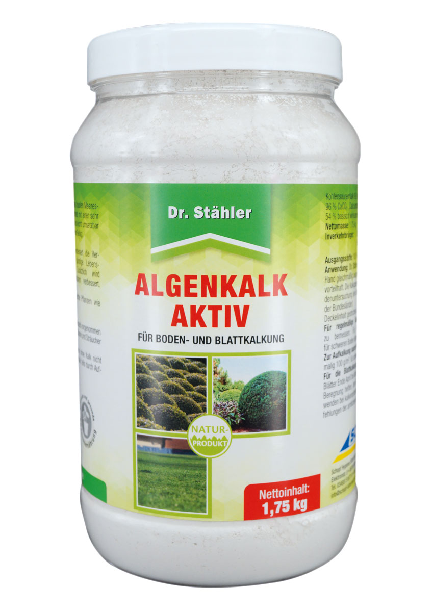 Dr. Stähler Algenkalk Aktiv Für Boden und Blattkalkung 1,75 kg 