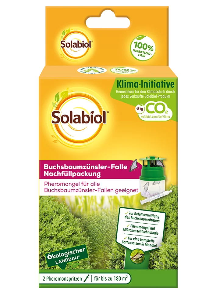 Solabiol Buchsbaumzünsler-Falle Nachfüllpackung  2 Pheromonspritzen 