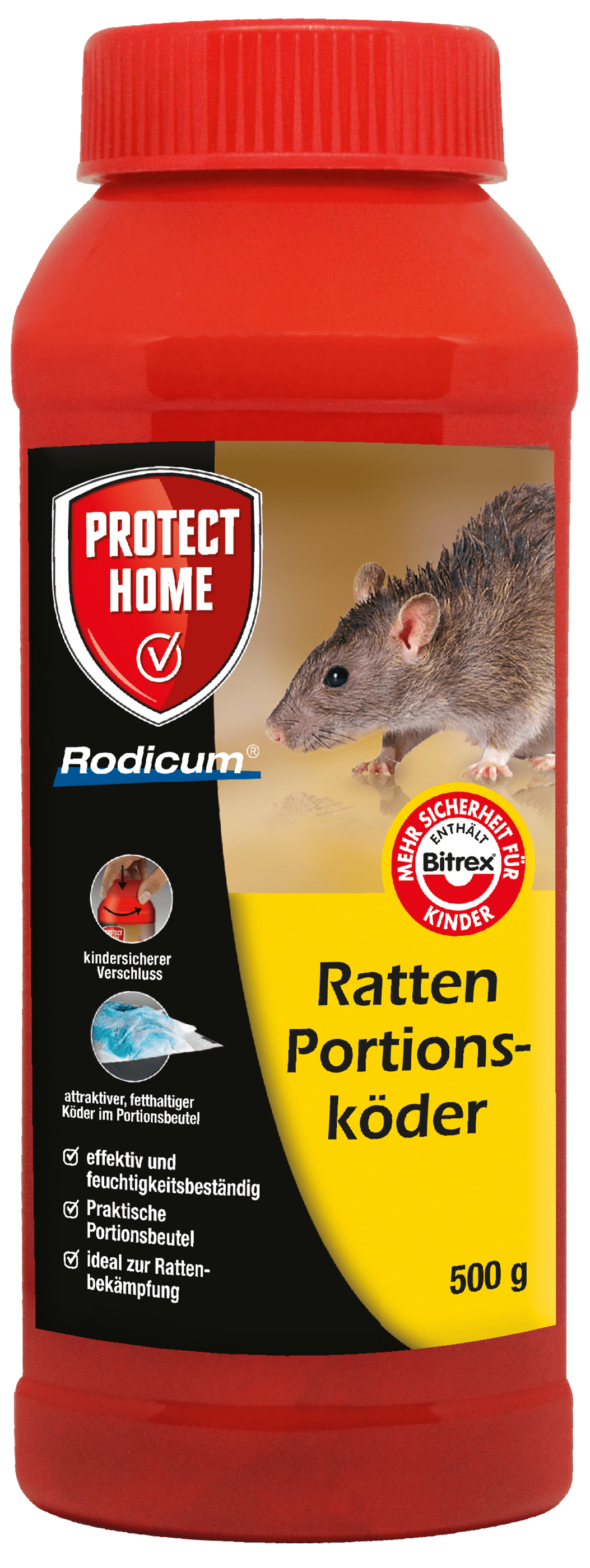 Protect Home Ratten Portionsköder 500 g 
