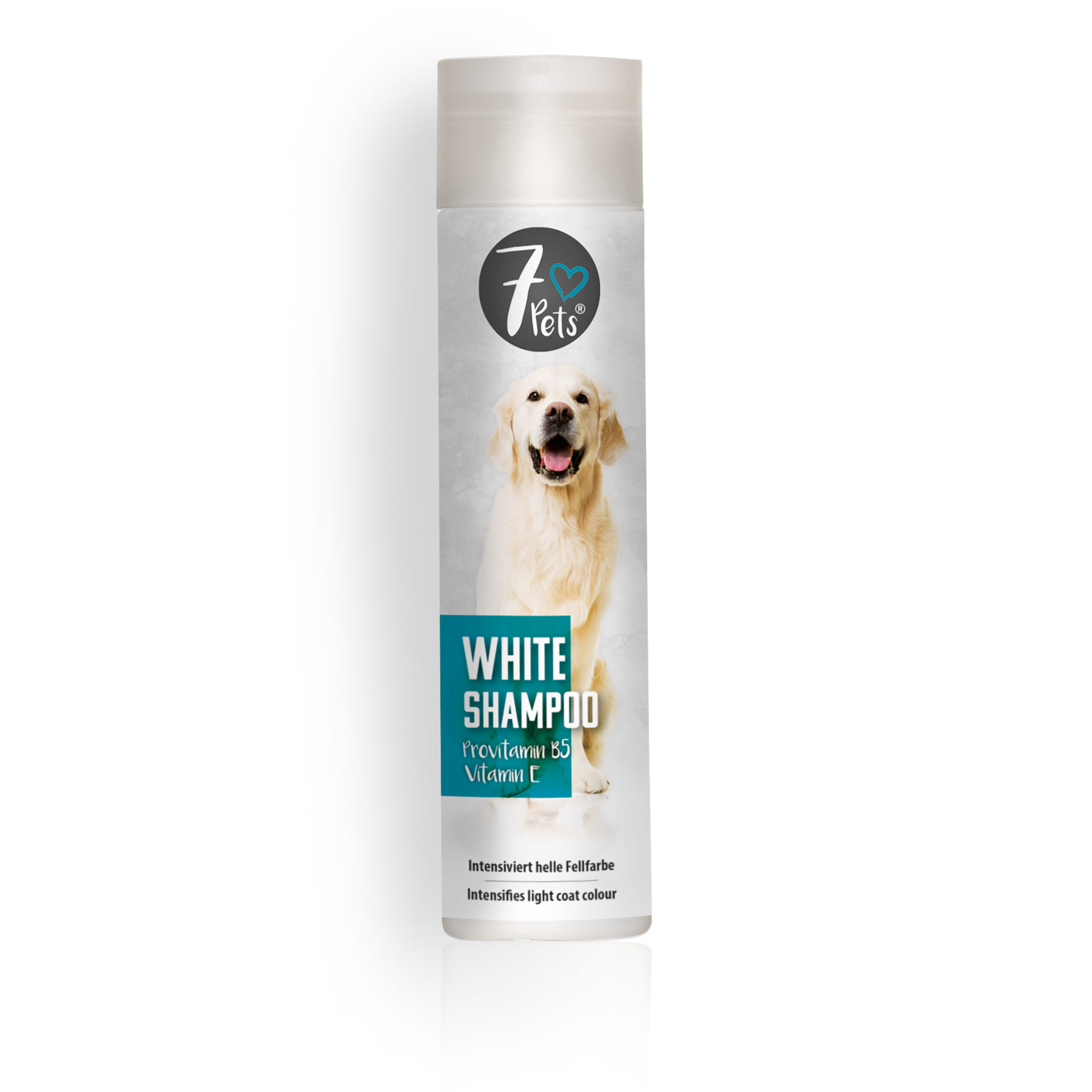 7 ♥ Pets WHITE SHAMPOO Provitamin B5-Vitamin E