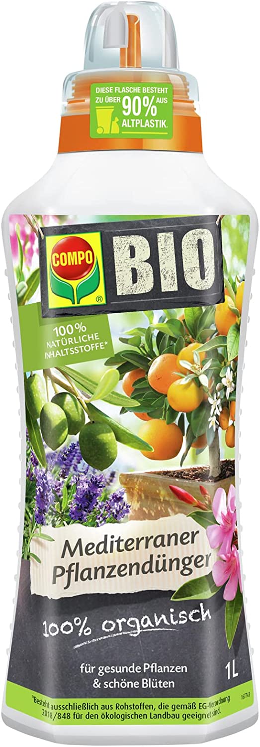 COMPO BIO Mediterraner Pflanzendünger 1 L