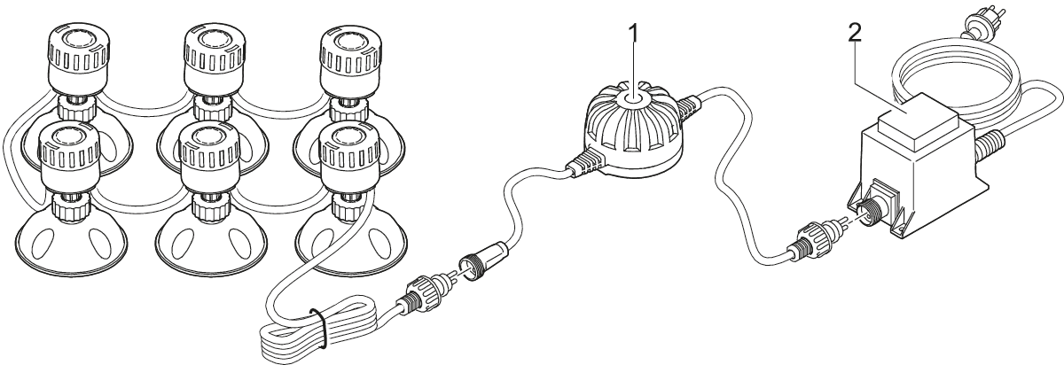 Ersatzteile  Pontec PondoStar LED Set 6 