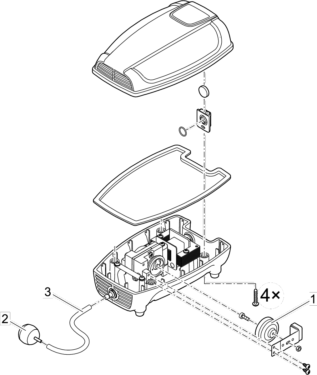  AquaOxy 250 Ersatzteile