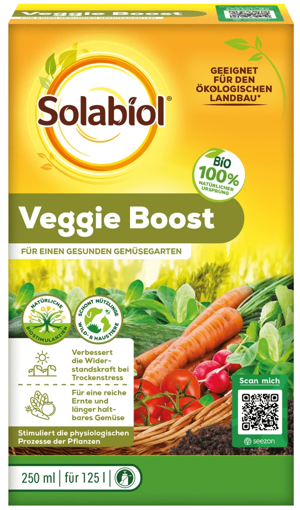 Solabiol Veggie Boost für gesundes Pflanzenwachstum 250 ml 