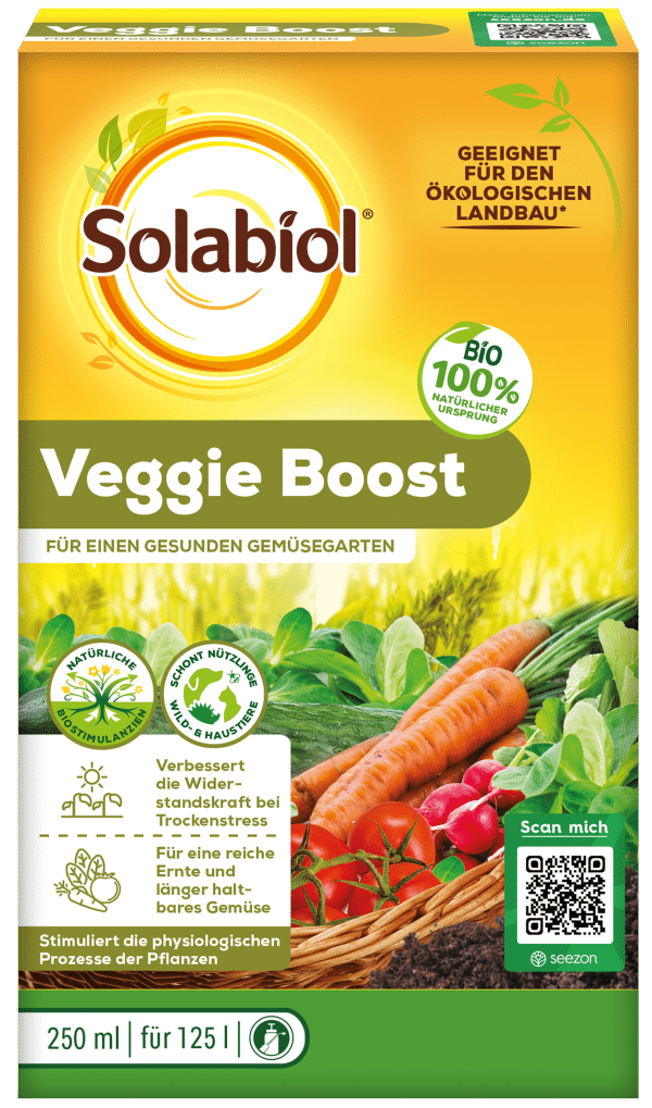 Solabiol Veggie Boost für gesundes Pflanzenwachstum 250 ml 