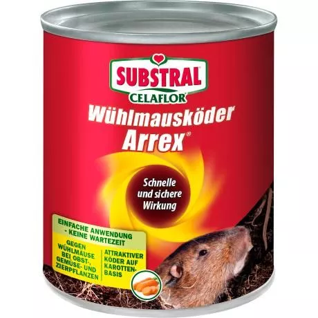 SUBSTRAL® Celaflor® Wühlmausköder Arrex 100 g