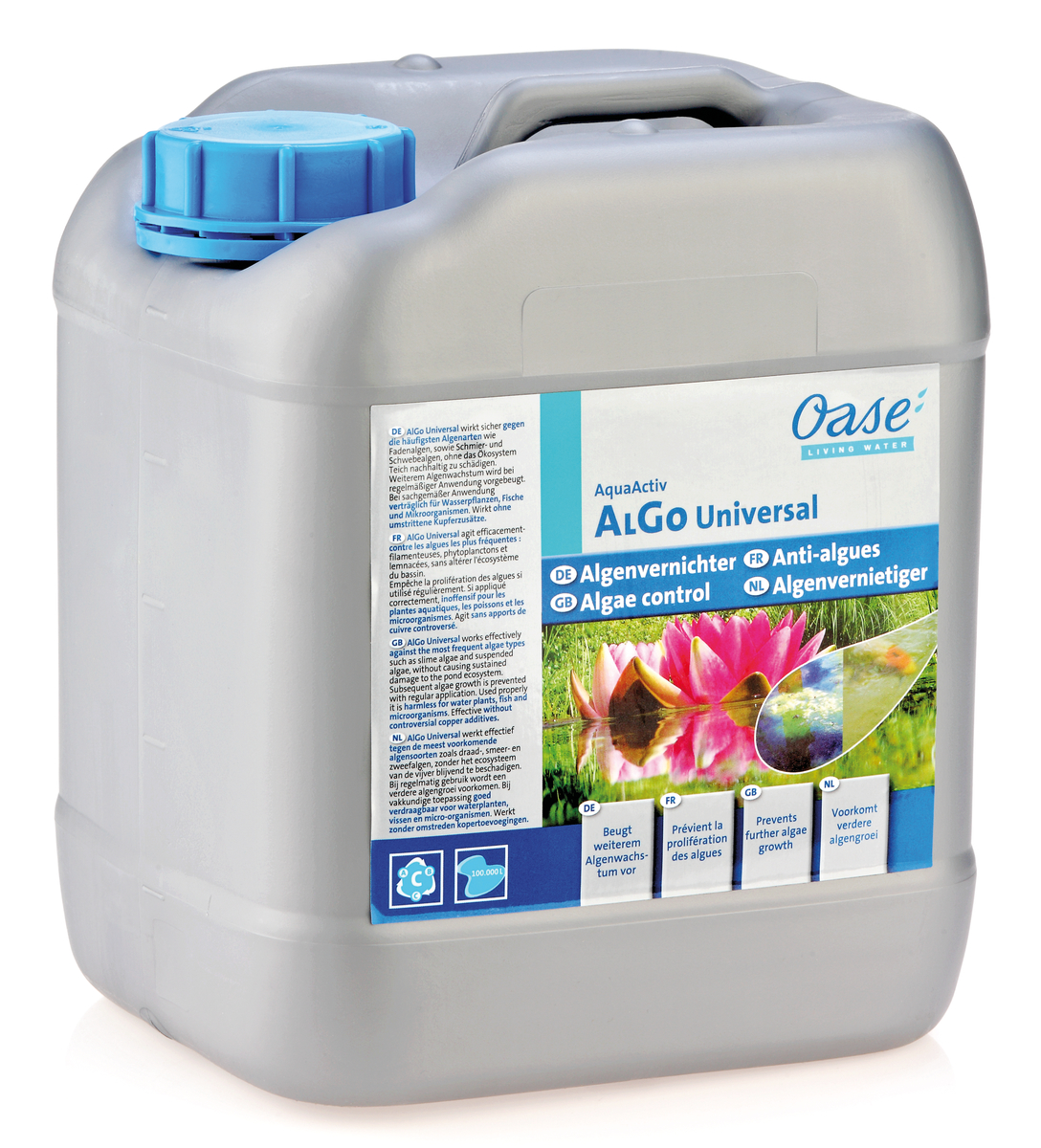 Oase AquaActiv AlGo Universal Algenvernichter 5 Liter